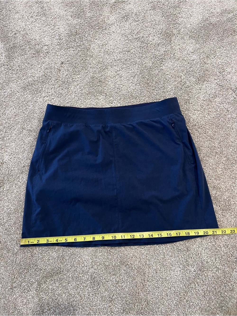 Kuhl Freeflex Skort Women Sz Medium Athletic Night Sky Blue Lightweight 6307 $85 - Picture 5 of 16